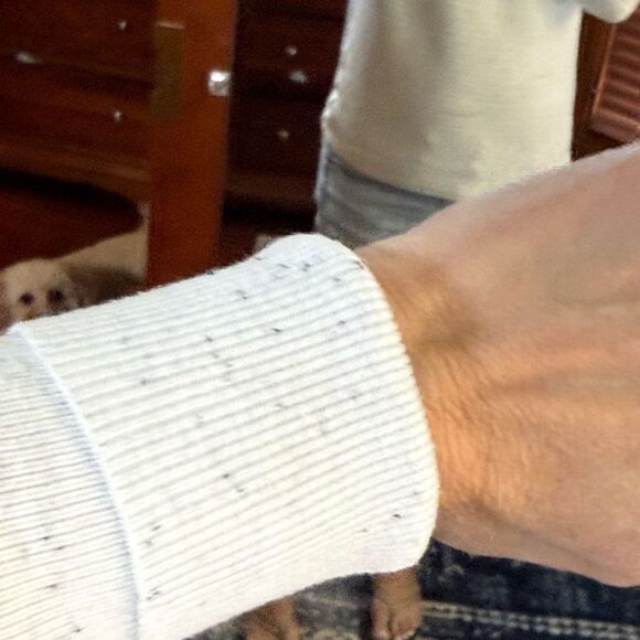 Daytrip Cream Ribbed Knit Top - Picture 5 of 6